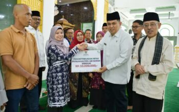 Bukan Kasih Ikan, Baznas Agam Sebar 'Kail' Rp547 Juta untuk 236 Mustahik