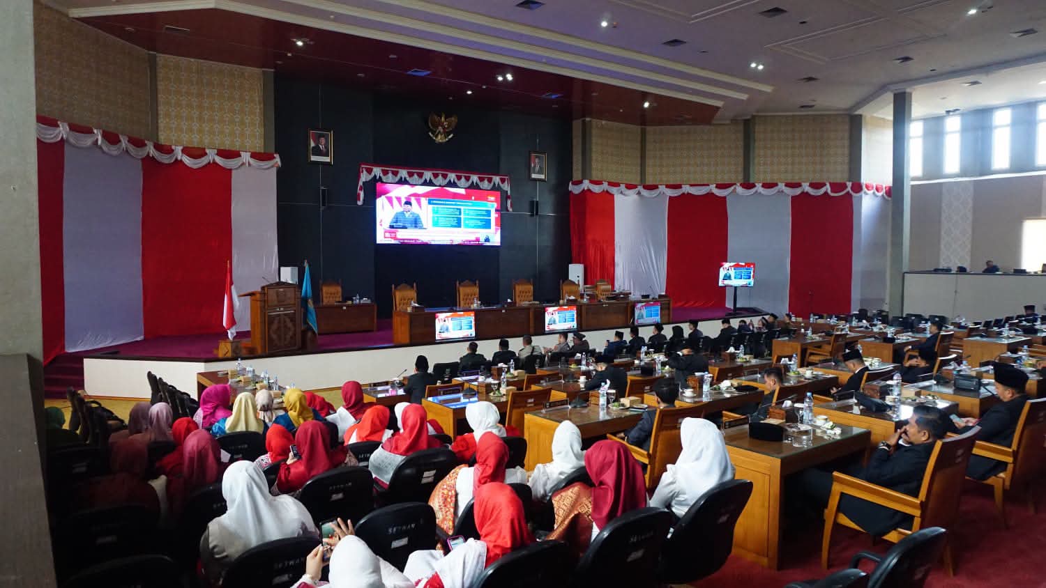 DPRD Dharmasraya Gelar Rapat Paripurna Pidato Kenegaraan Presiden Prabowo Subianto