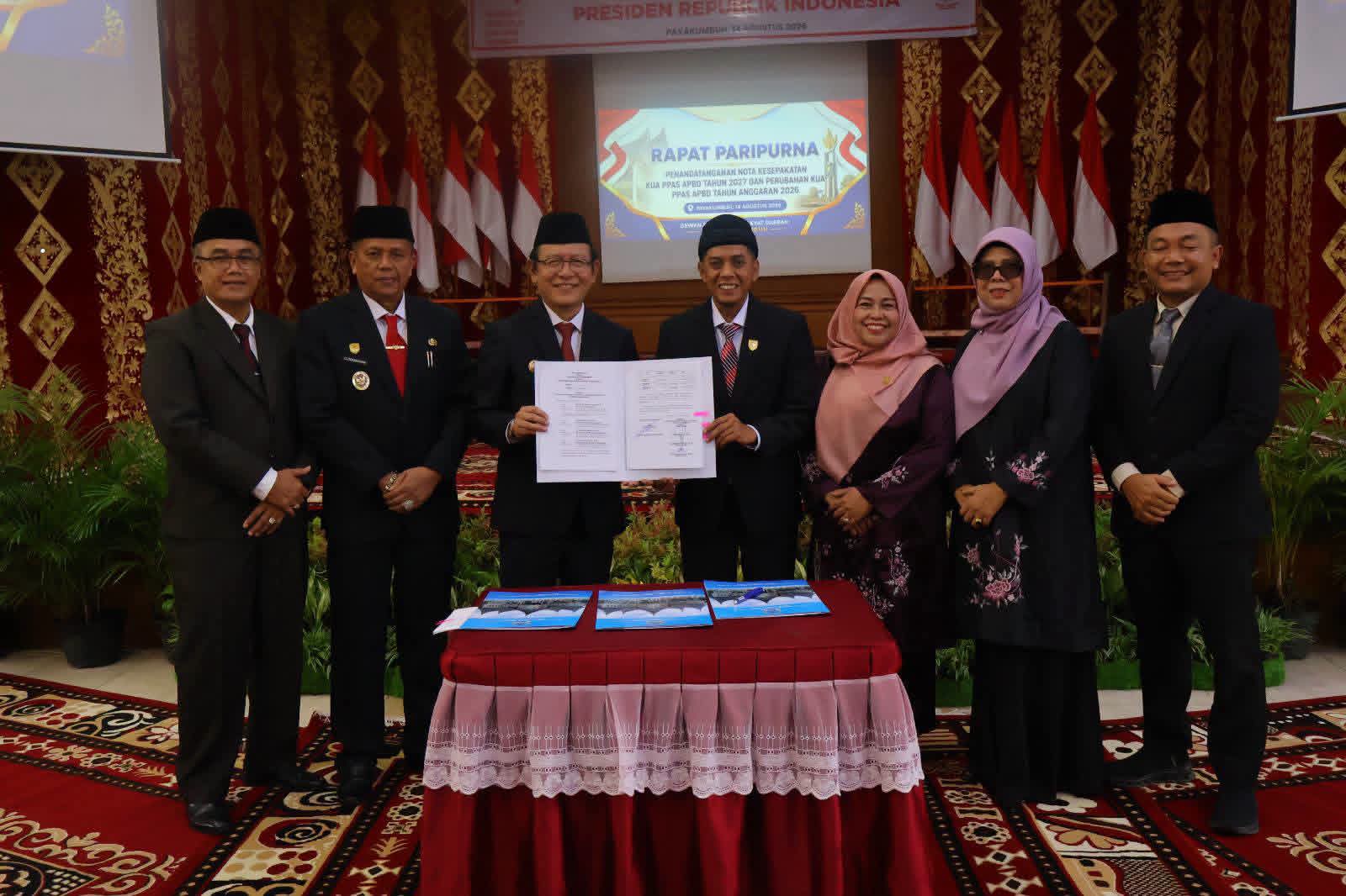 Sah! APBD Payakumbuh 2027 Disepakati Rp789 M, Sektor Belanja Capai Rp834 M