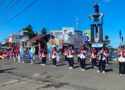Pawai Alegoris HUT RI ke-81 di Pasaman Barat Berlangsung Meriah, Ribuan Pelajar Tumpah Ruah
