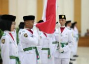 Resmi Dikukuhkan, 65 Paskibra Kota Solok Siap Kibarkan Merah Putih di HUT ke-81 RI