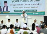 Safari Maulid Arbain di Solok: Ramadhani Kirana Putra Ajak Warga Kota Solok Perkuat Moral dan Pembangunan