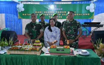 HUT Ke-1 Yonif TP 897 Singgalang, Perkuat Sinergi TNI dan Pemkab Agam