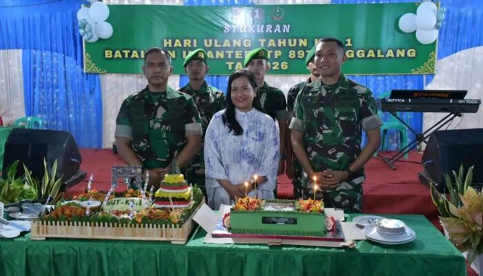 HUT Ke-1 Yonif TP 897 Singgalang, Perkuat Sinergi TNI dan Pemkab Agam