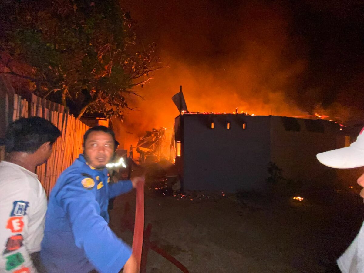 6 Rumah di Payakumbuh Luluh Lantak Dilahap Api, 24 Jiwa Kehilangan Tempat Tinggal