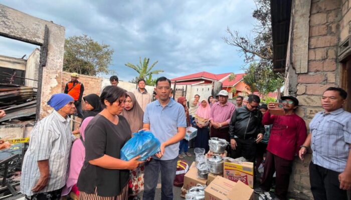 Kebakaran Padang Tiakar Payakumbuh: 6 Rumah Rusak Berat, Pemko Kembali Salurkan Bantuan