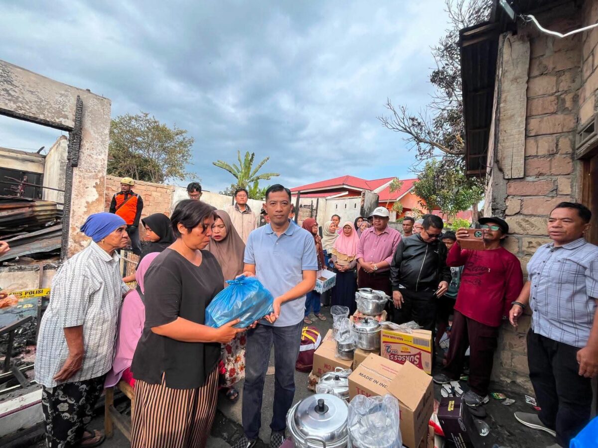 Kebakaran Padang Tiakar Payakumbuh: 6 Rumah Rusak Berat, Pemko Kembali Salurkan Bantuan