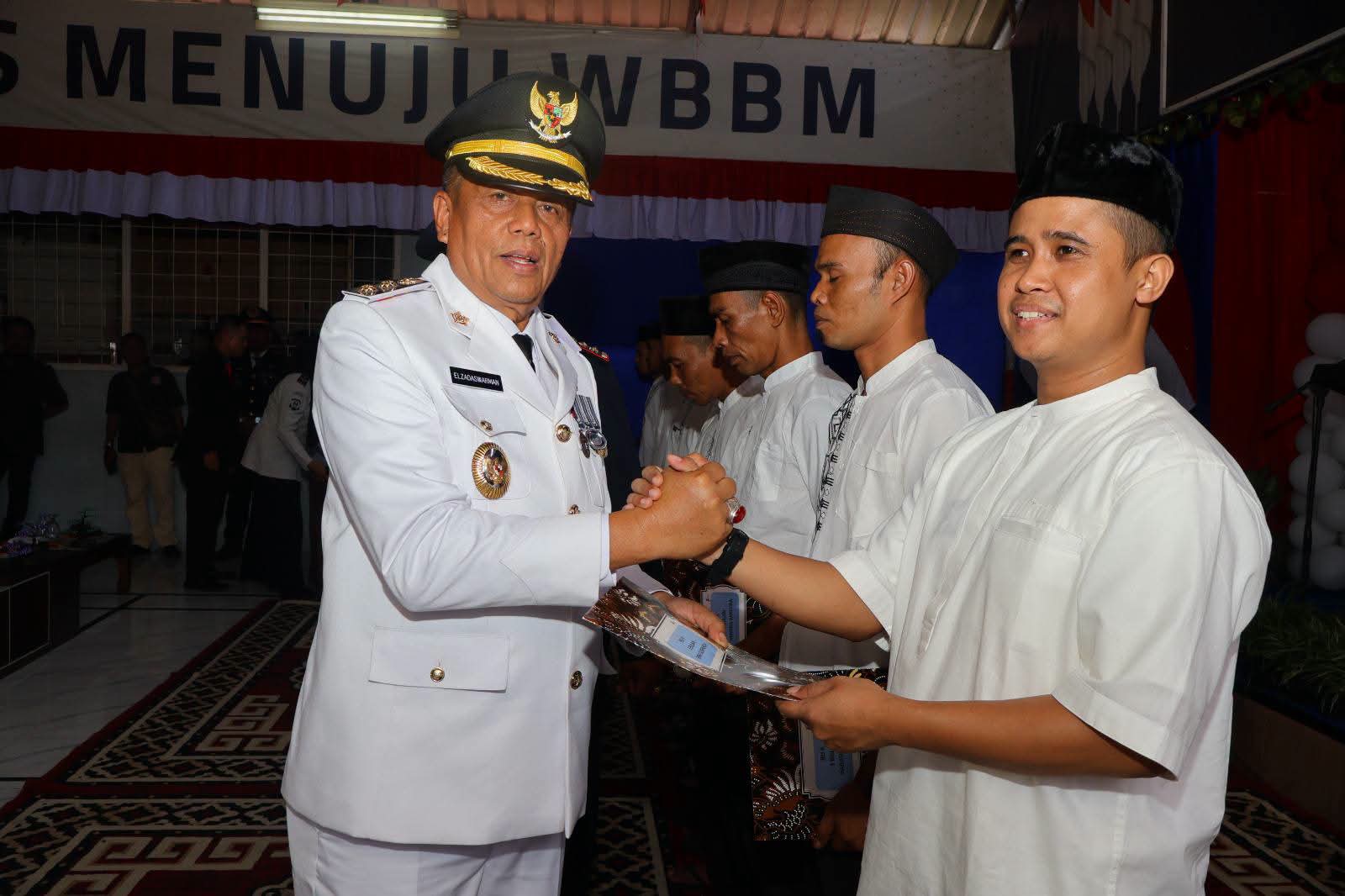 168 Warga Binaan Lapas Tanjung Pati Payakumbuh Terima Remisi HUT RI ke-81