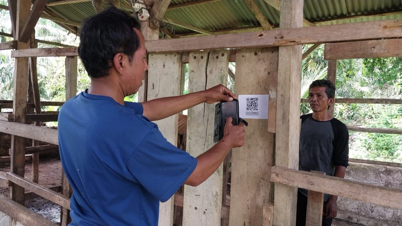Dharmasraya Luncurkan SIDIK TERNAK, Pantau Hewan Cukup Scan QR Code