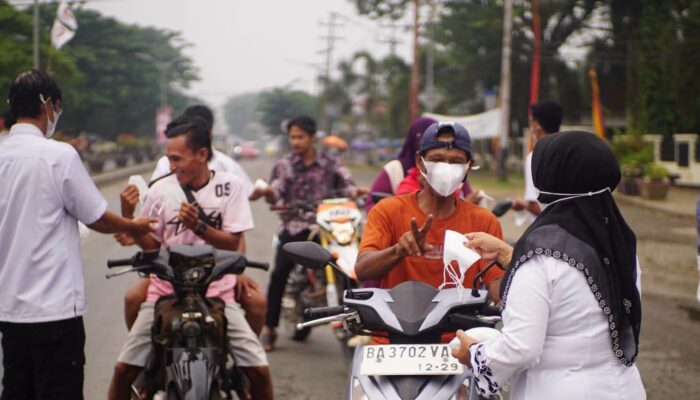 ISPU Dharmasraya Masuk Kategori Kurang Sehat, Warga Diimbau Pakai Masker