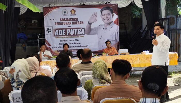 Ade Putra Dorong Perda Perkebunan Benar-Benar Lindungi Petani