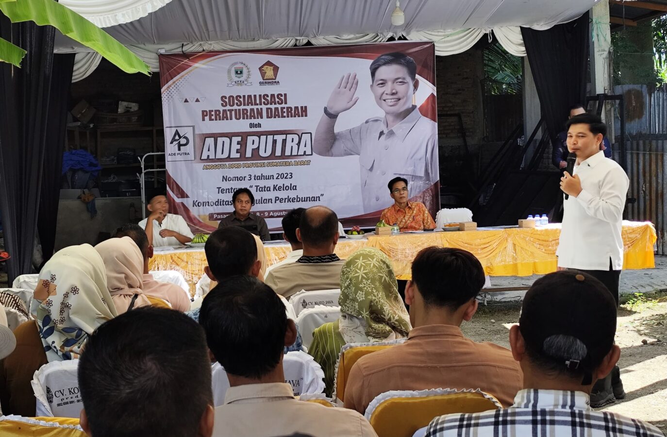 Ade Putra Dorong Perda Perkebunan Benar-Benar Lindungi Petani