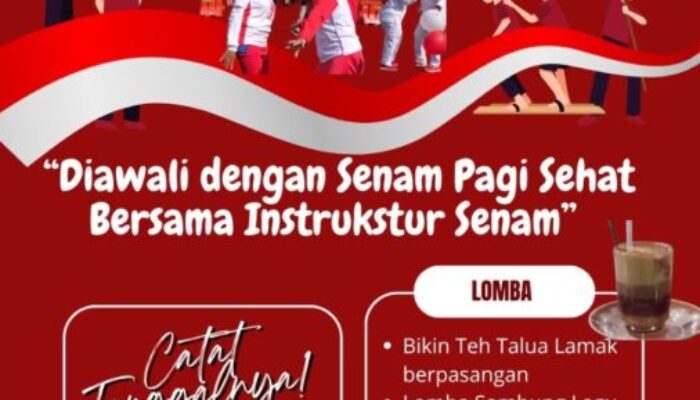 Sarat Tradisi! IKWI Sumbar Tantang Wartawan Racik Teh Talua Lamak di HUT RI ke-81