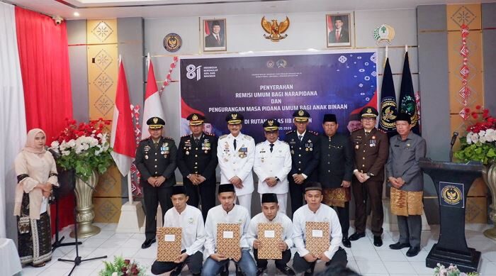 39 Napi Rutan Painan Terima Remisi HUT RI ke-81, 4 Bebas Bersyarat