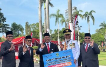 HUT ke-81 Kemerdekaan RI, Bank Nagari Salurkan Rp341,89 Miliar untuk Sumatera Barat
