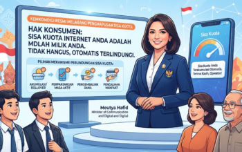 Kemkomdigi Larang Operator Hanguskan Sisa Kuota Internet, Pelanggan Wajib Diberi Pilihan