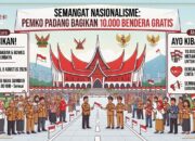 Sambut HUT RI ke-81, Pemko Padang Bagikan 10.000 Bendera Merah Putih Gratis Sabtu Ini!