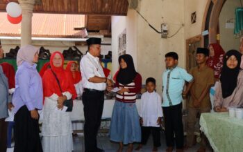Semarak HUT ke-81 RI, 55 Anak Yatim Ikuti Jumat Berkah Berbagi di Koto Panjang Dalam