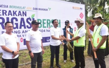BWS Sumatera V dan Pemkab Padang Pariaman Gelar Gerakan Irigasi Bersih di Batang Anai