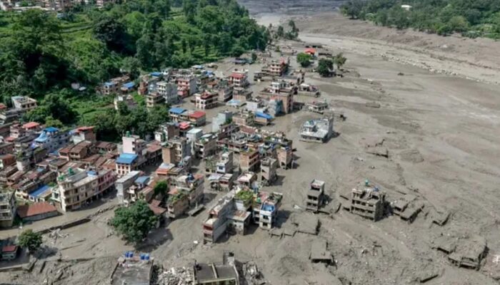 Banjir Bandang Nepal Tewaskan 157 Orang, Ratusan Warga dan Wisatawan Masih Hilang
