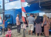 Sembako Murah Serbu Rabi Jonggor, Warga Pasaman Barat Rela Antre Pakai KTP Demi Beras Subsidi