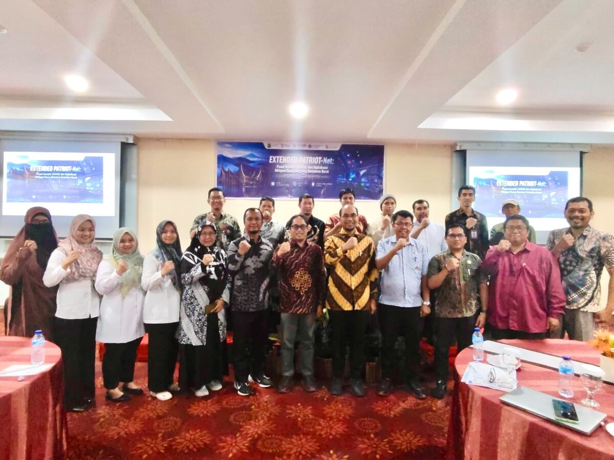 PATRIOT-Net Unand, Teknologi Canggih Deteksi Bencana dan Pulihkan Sinyal di Sumbar