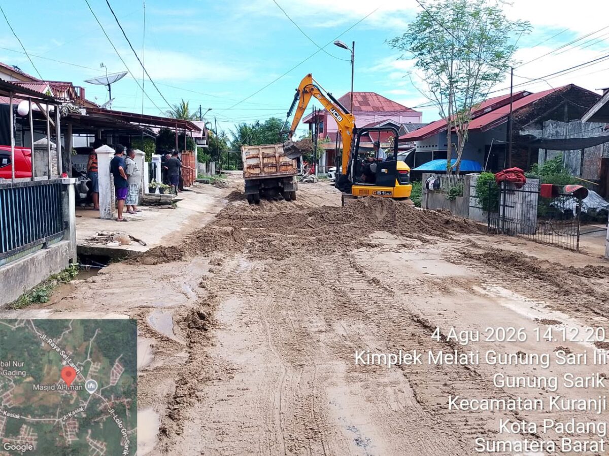 Tim TRC PUPR Siaga 24 Jam Bersihkan Saluran Drainase