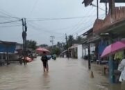 Kecamatan Bungus Teluk Kabung Dikepung Banjir Luapan Sungai, 5 Kelurahan Terendam