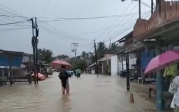 Kecamatan Bungus Teluk Kabung Dikepung Banjir Luapan Sungai, 5 Kelurahan Terendam