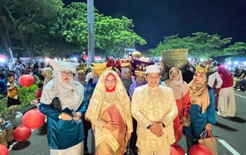 Festival Telong-Telong HJK Padang ke-357: Padang Utara Tampil Memukau dengan Replika Lamang