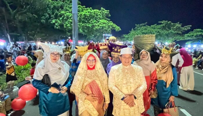 Festival Telong-Telong HJK Padang ke-357: Padang Utara Tampil Memukau dengan Replika Lamang