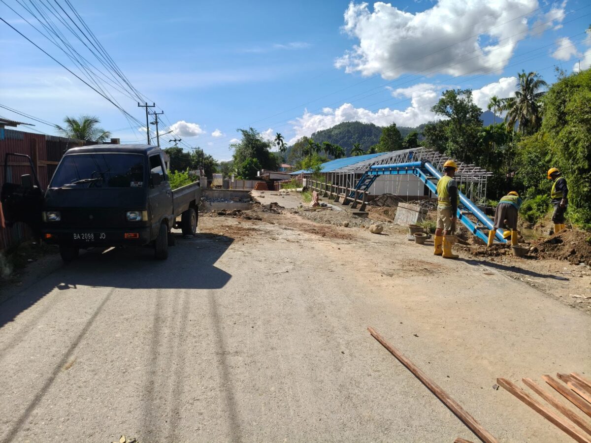 Jembatan Kampung Tanjung Kuranji Mulai Dibangun, Pemko Padang Kucurkan Rp8,8 Miliar dari APBD 2026
