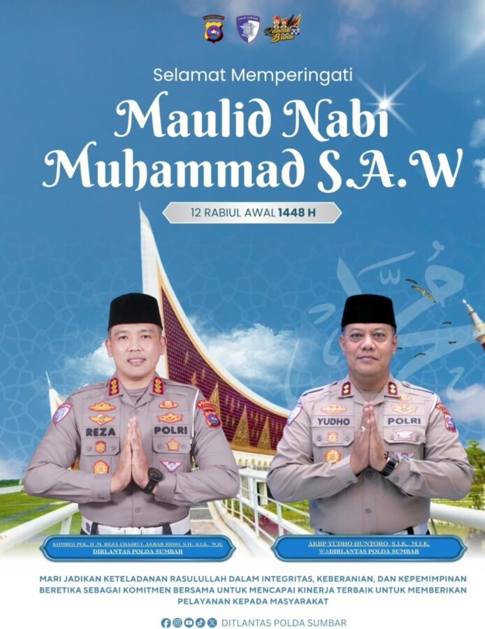 Dirlantas Polda Sumbar Kombes Pol. H. M. Reza Chairul Akbar Sidiq
