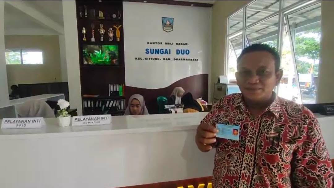 Warga Dharmasraya Tak Perlu Jauh ke Kabupaten, Layanan Adminduk SIGADINK EMAS-25 Sudah Masuk 40 Nagari