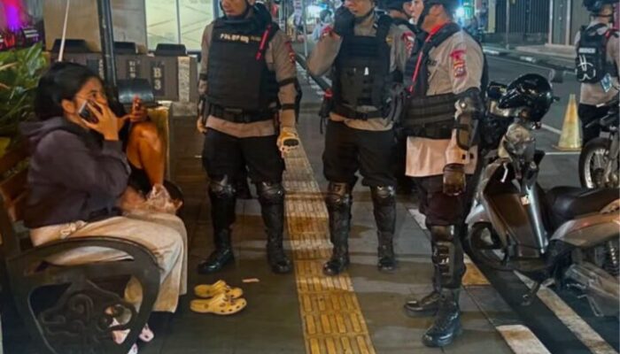 Patroli Brimob Polda Sumbar hingga Dini Hari di Padang Panjang, Kamtibmas Tetap Kondusif