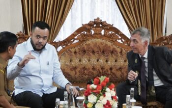 wako padang sambut dubes jerman di VIP BIM