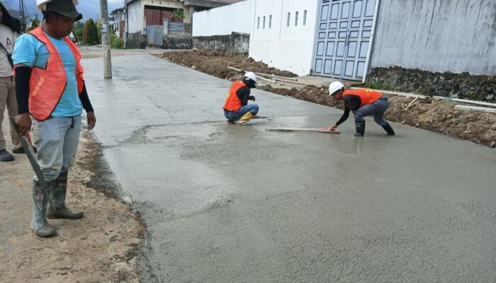 Perkim Padang Kebut Pembangunan Jalan dan Drainase, 17,8 Kilometer Jalan Ditargetkan Rampung 2026