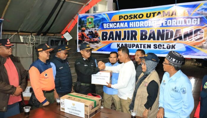 Pemko Padang Kirim Personel dan Bantuan Logistik untuk Korban Galodo Solok