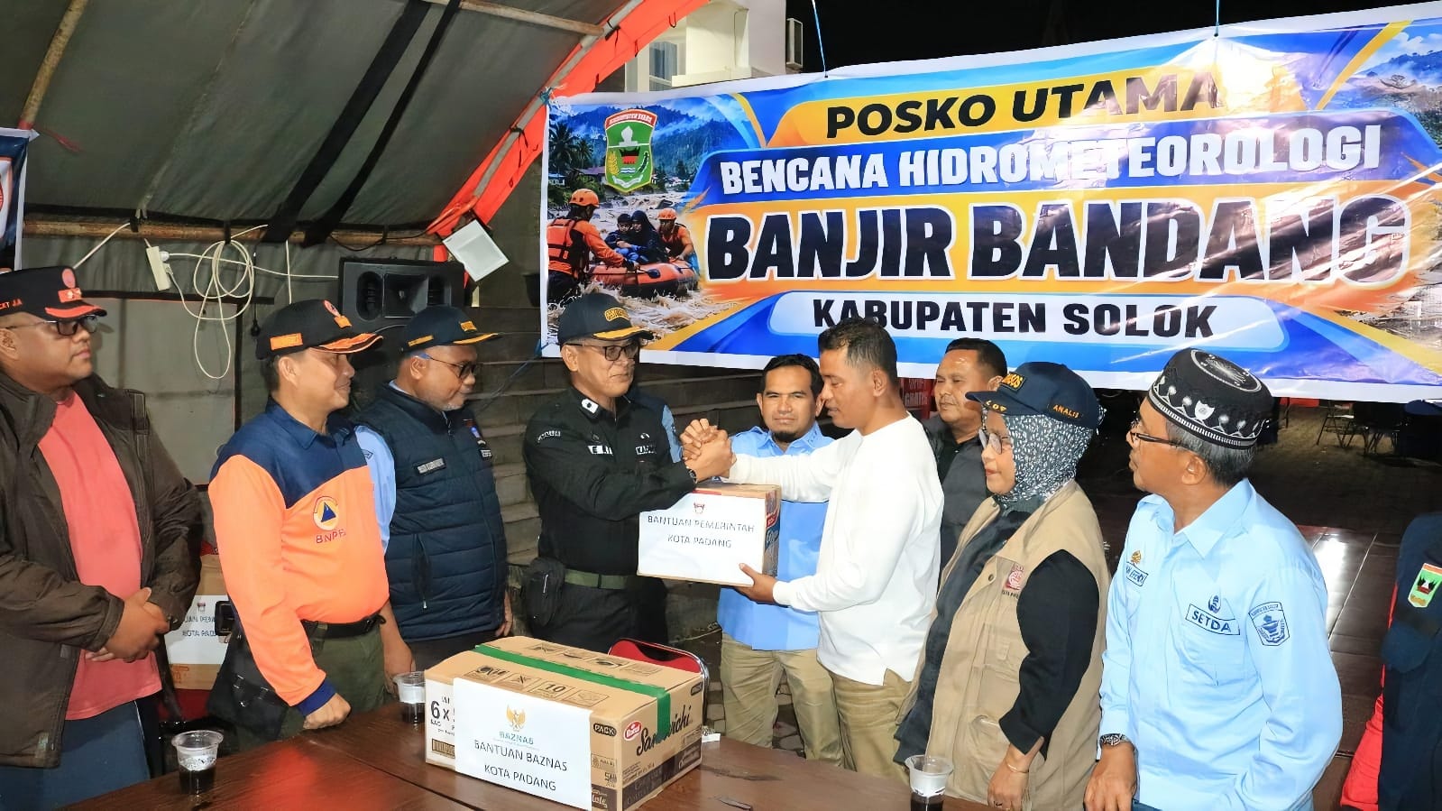 Solok Tak Sendirian, Pemko Padang Gerak Cepat Kirim Personel dan Logistik Korban
