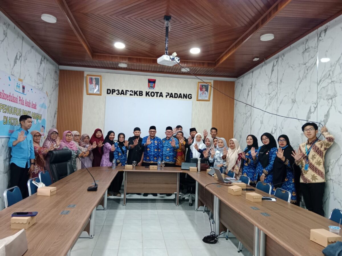 DP3AP2KB Kota Padang Panti Asuhan Ramah Anak Pola Asuh Anak
