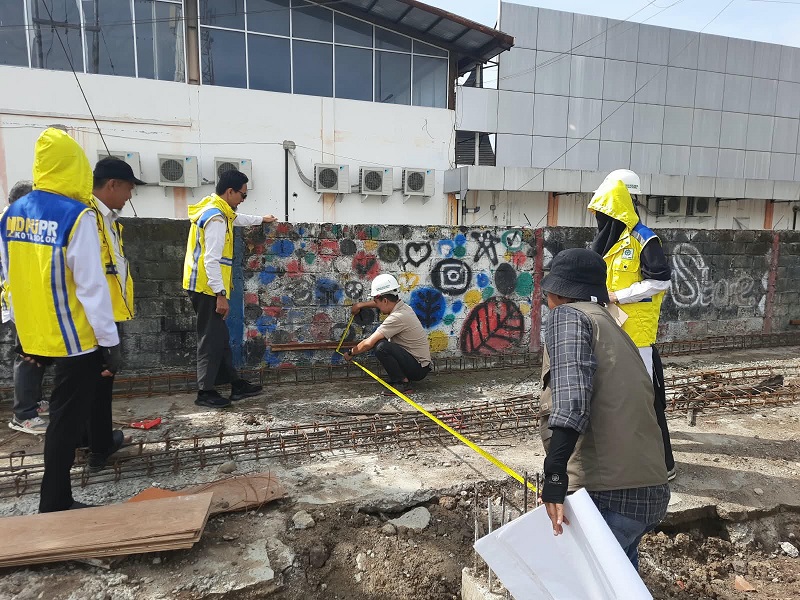 PUPR Kota Solok Kebut Pembangunan Pasar Kuliner di Jalan Cengkeh, Progres Terus Dipantau