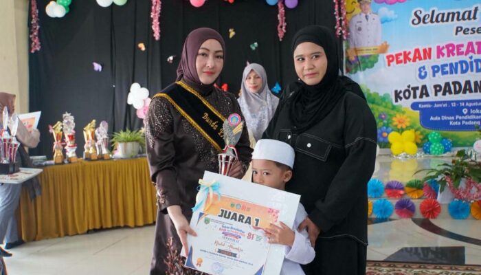 Pekan Kreativitas PAUD Padang Panjang Ditutup, Bunda PAUD: Berani Tampil, Semua Anak Pemenang