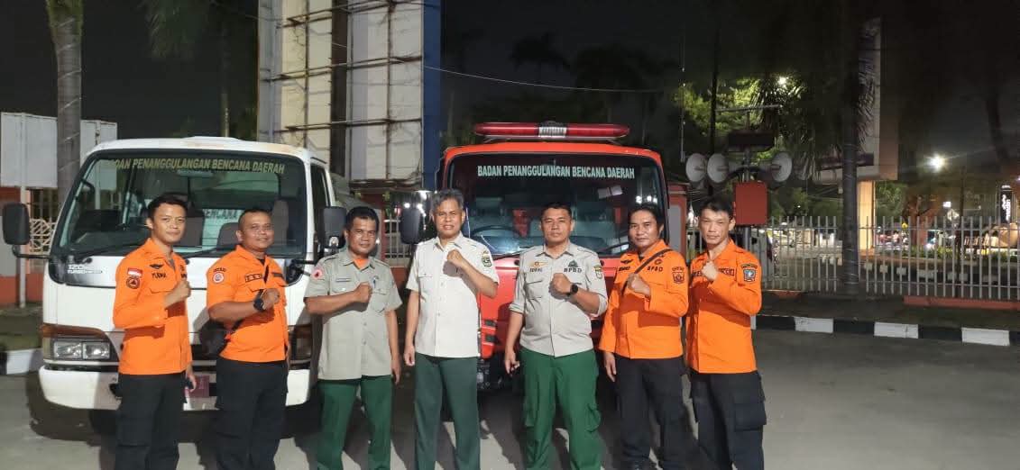 Dua Mobil Tangki Air Dipinjamkan BPBD Sumbar untuk Perkuat Penanganan Kekeringan di Dharmasraya