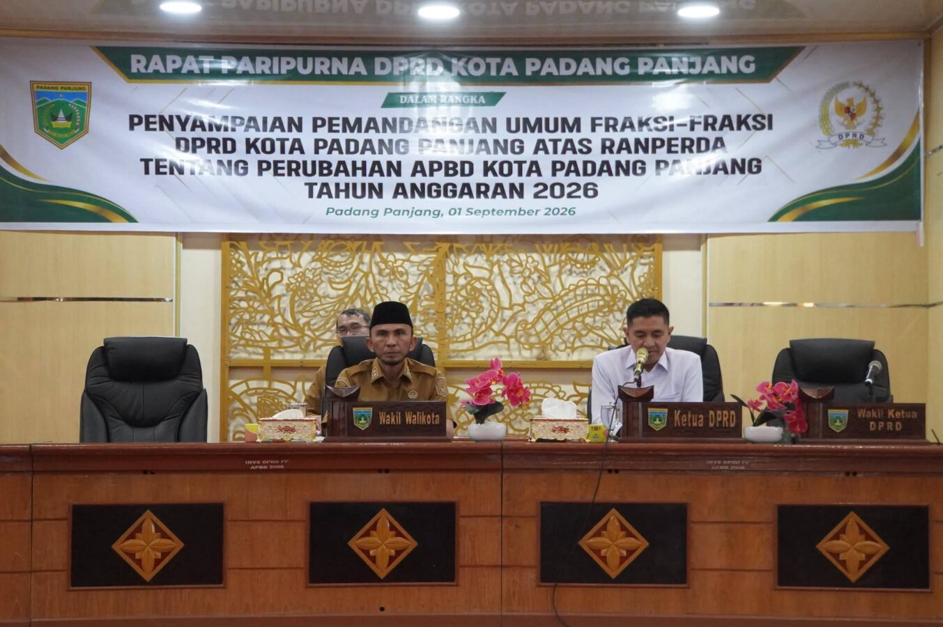 Lima Fraksi DPRD Padang Panjang Soroti PAD hingga Percepatan Infrastruktur dalam Perubahan APBD 2026