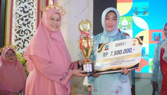 Padang Panjang Borong Juara, Sabet Juara Umum Gerakan PKK Sumbar 2026
