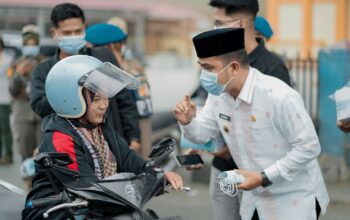 Asap Karhutla Mengancam, Pemko Solok Sebar 25.000 Masker Gratis ke Masyarakat