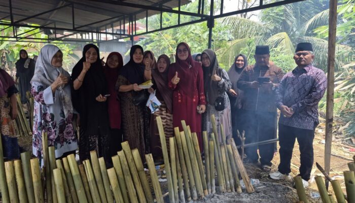 500 Batang Lamang Dimasak Basamo di Lubuak Anau Kinali, Tradisi Maulid Nabi Tetap Lestari