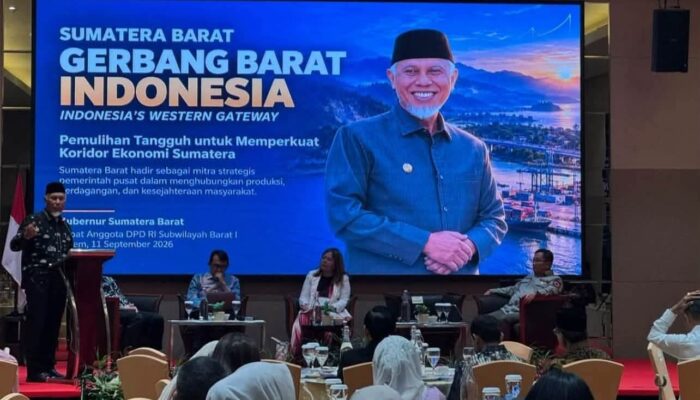 Mahyeldi Dorong Sumbar Jadi Penggerak Ekonomi Barat Indonesia, Target Tumbuh 7,3 Persen pada 2029