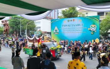 MTQ Nasional XXXI di Semarang, Khafilah Sumbar Tampilkan Miniatur Masjid Raya Syekh Ahmad Khatib Al Minangkabawi