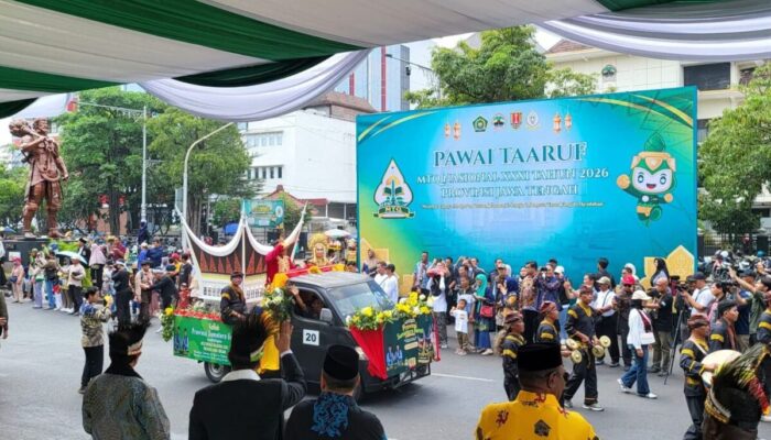MTQ Nasional XXXI di Semarang, Khafilah Sumbar Tampilkan Miniatur Masjid Raya Syekh Ahmad Khatib Al Minangkabawi